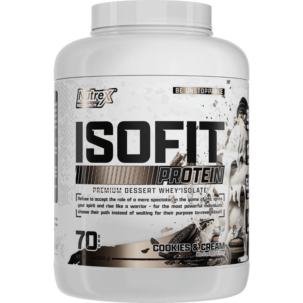 Nutrex ISOFIT - 5lbs Cookies & Cream
