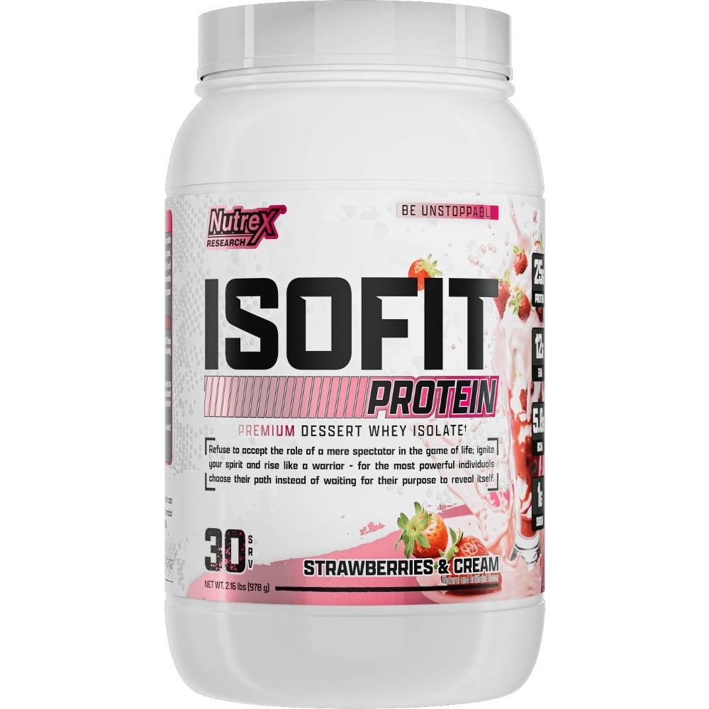 Nutrex ISOFIT - 2lbs Strawberries and Cream