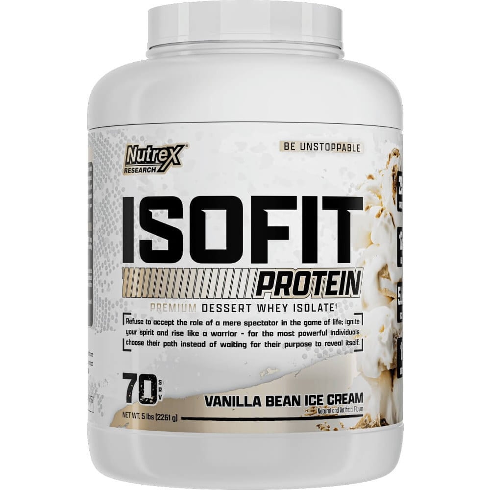 Nutrex ISOFIT - 5lbs Vanilla Bean Ice Cream