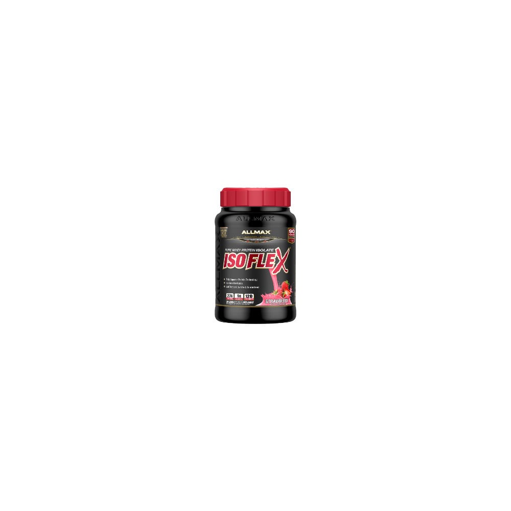 AllMAX IsoFlex Whey Isolate 2lbs Strawberry