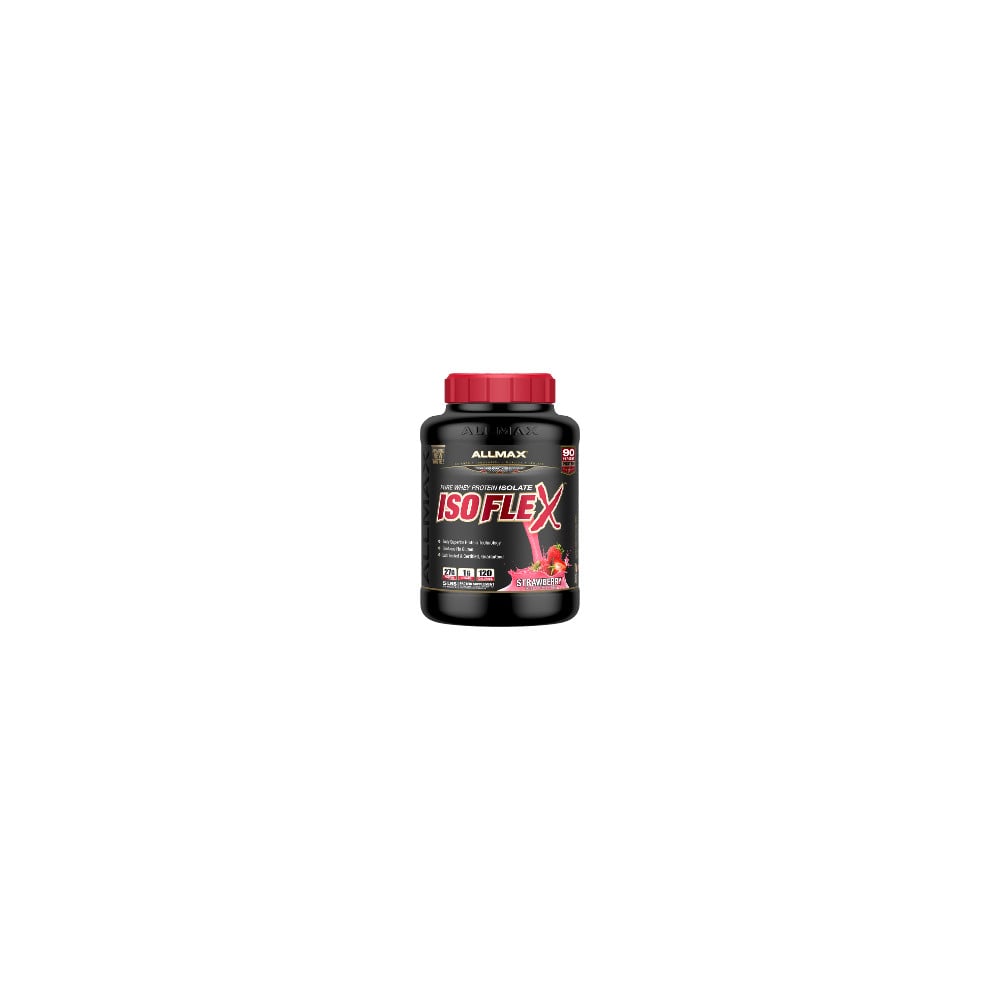 AllMAX IsoFlex Whey Isolate 5lbs Strawberry