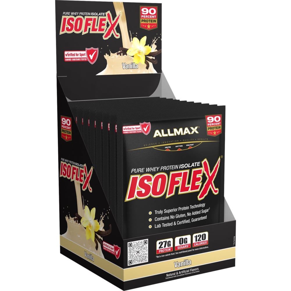 AllMax Nutrition IsoFlex - 10 Packets Vanilla