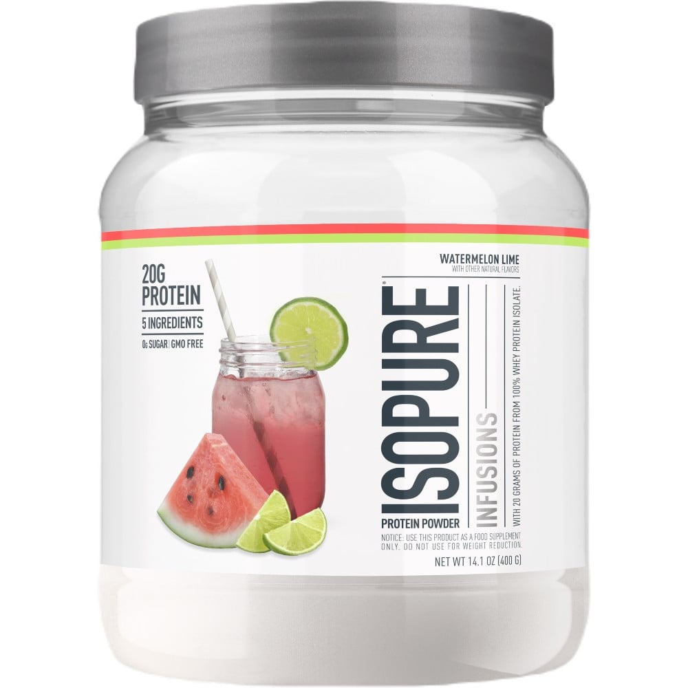 Isopure Infusions - 16 Servings Watermelon Lime