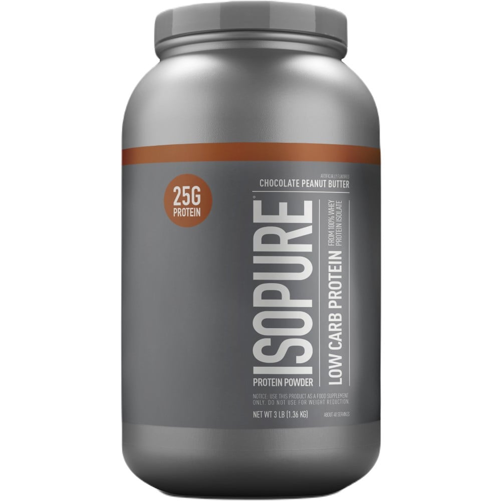 Nature's Best Isopure Low Carb Protein - 3lbs Low Carb Chocolate Peanut Butter