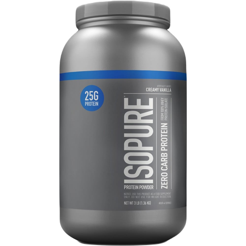 Nature's Best Isopure Zero Carb Protein - 3lbs Creamy Vanilla
