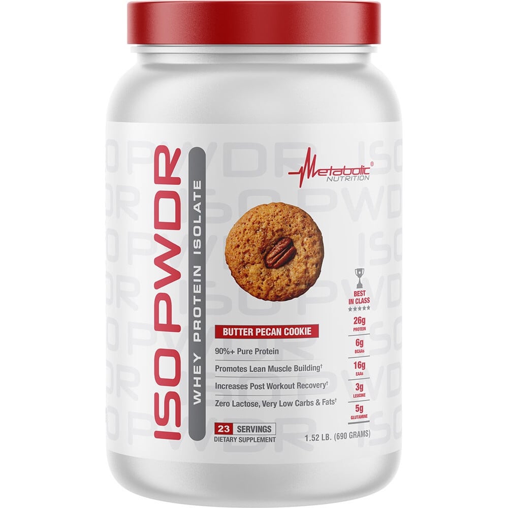 Metabolic Nutrition Iso PWDR - 1.52lbs Butter Pecan Cookie