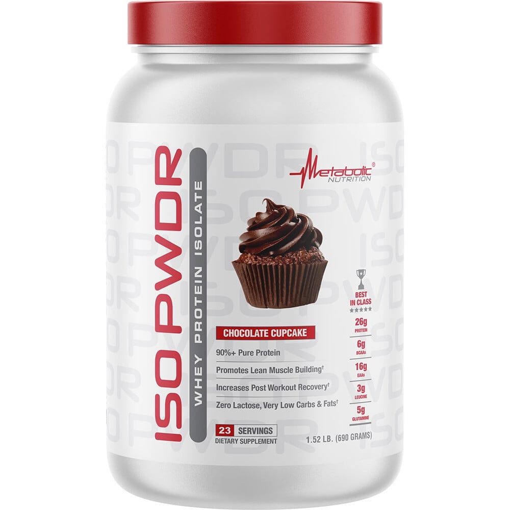 Metabolic Nutrition Iso PWDR - 1.52lbs Chocolate Cupcake