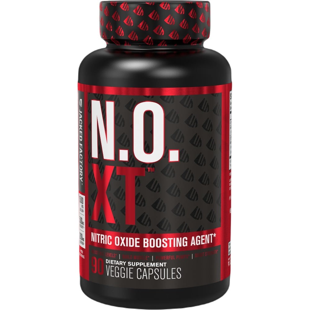 Jacked Factory N.O. XT Nitric Oxide Booster - 90 Veggie Capsules