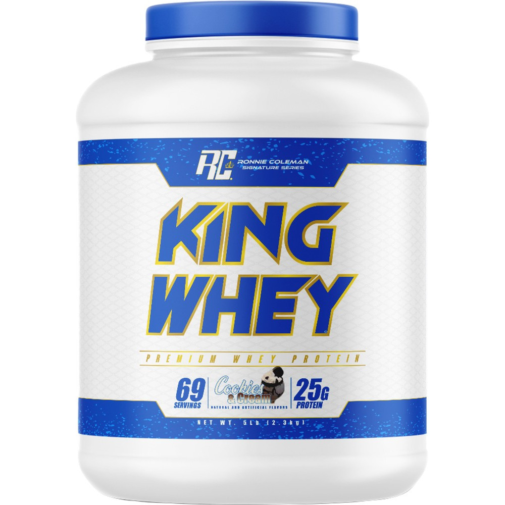 Ronnie Coleman King Whey - 5lbs Cookies & Cream
