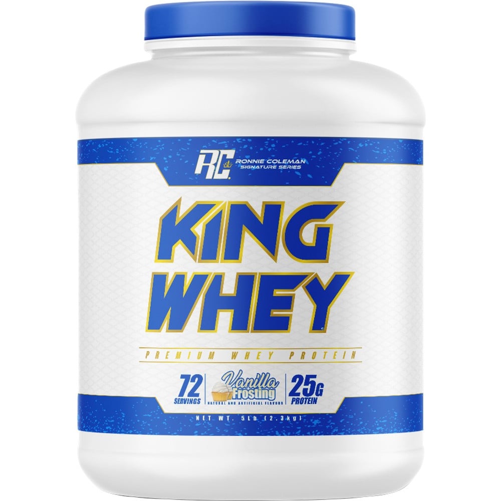 Ronnie Coleman King Whey - 5lbs Vanilla Frosting