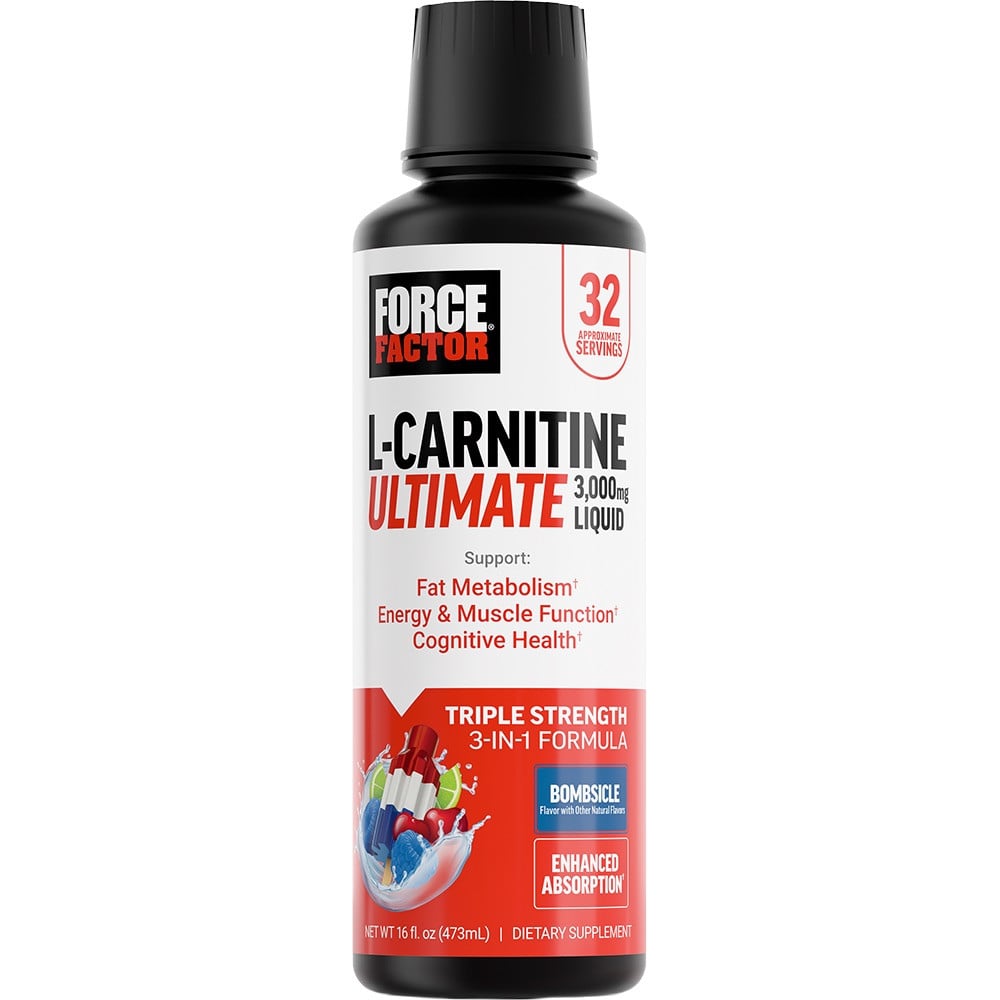 Force Factor L-Carnitine Ultimate - 32 Servings Bombsicle