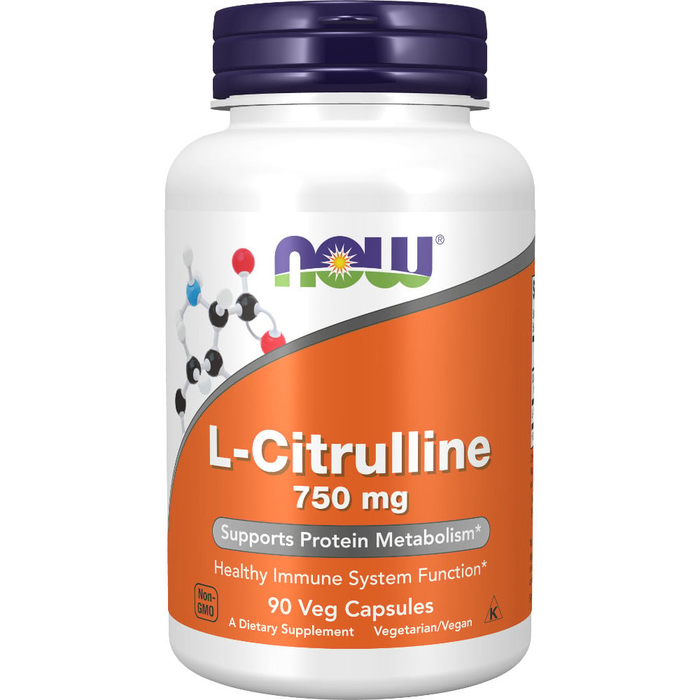 NOW Foods L-Citrulline 90 Capsules