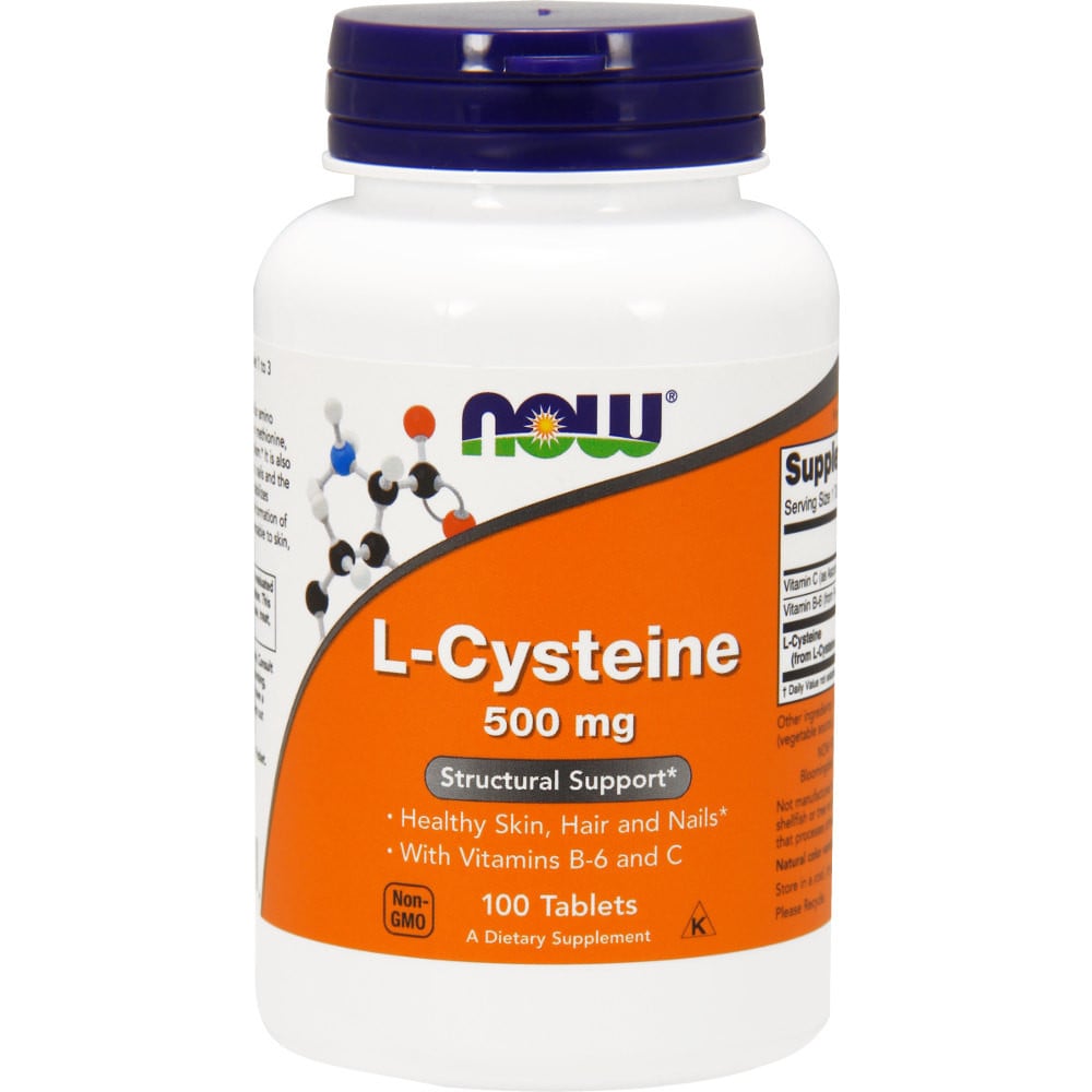 NOW Foods L-Cysteine 500mg 100 Tablets