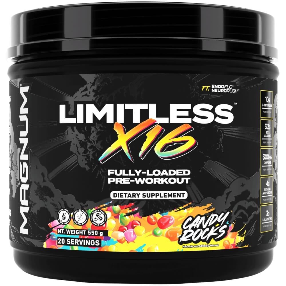 Magnum Nutraceuticals Limitless X16 - 20 Servings Candy Rocks