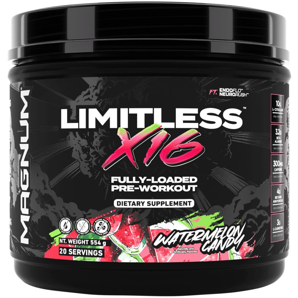 Magnum Nutraceuticals Limitless X16 - 20 Servings Watermelon Candy