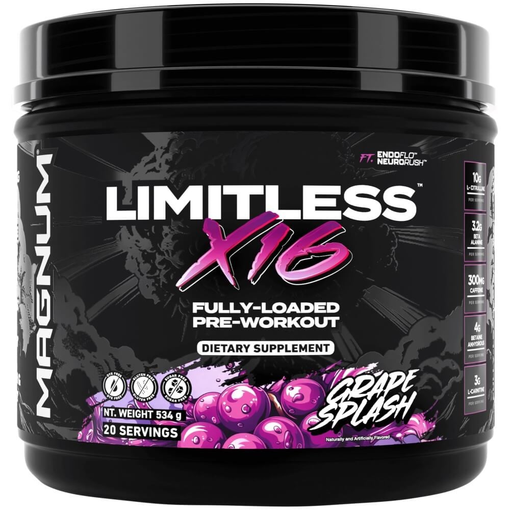 Magnum Nutraceuticals Limitless X16 - 20 Servings Grape Splash