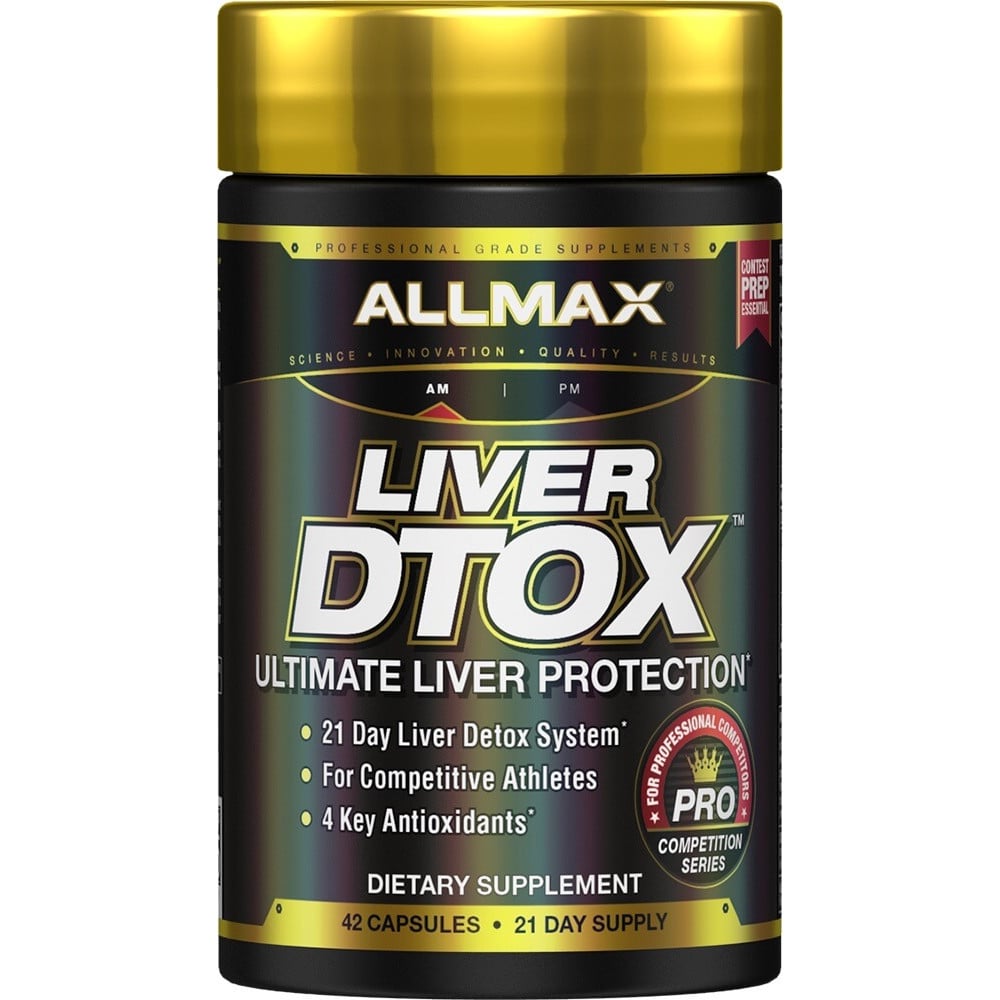 AllMax Nutrition Liver D-Tox - 42 Capsules