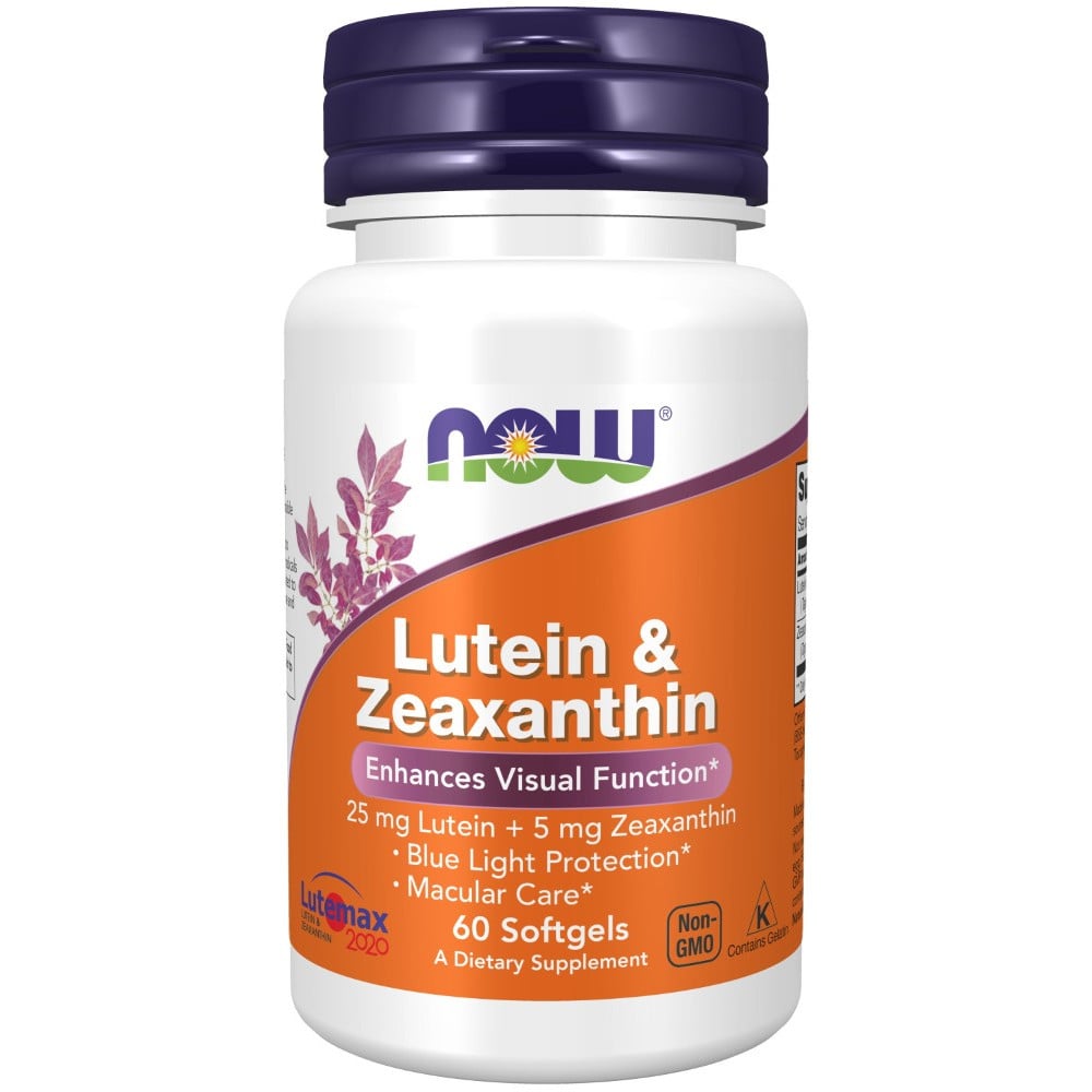 NOW Foods Lutein & Zeaxanthin - 60 Softgels