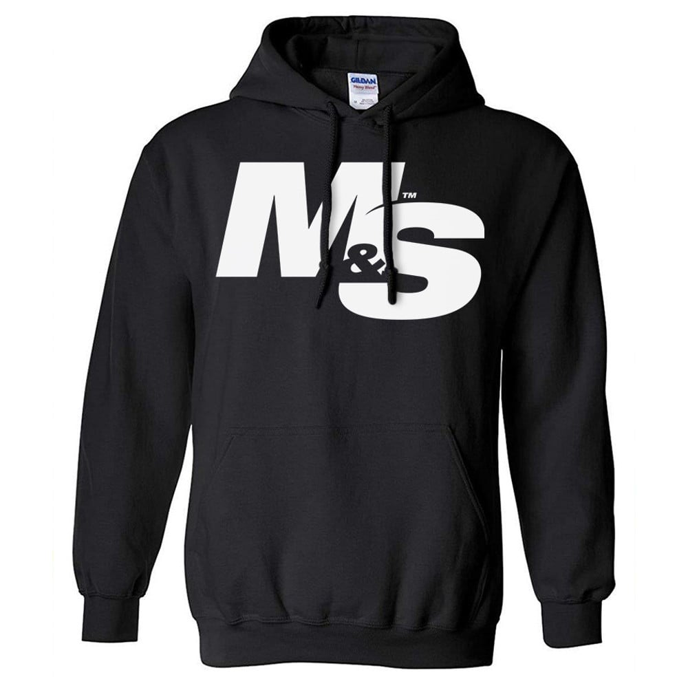 Muscle & Strength Spinal Hoodie Medium Black
