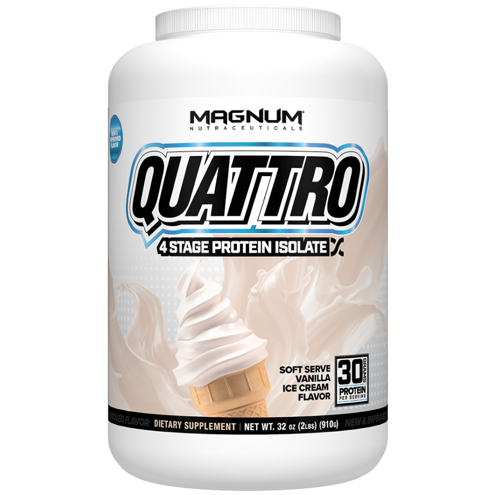 Magnum Nutraceuticals Quattro 2lbs Vanilla Ice Cream