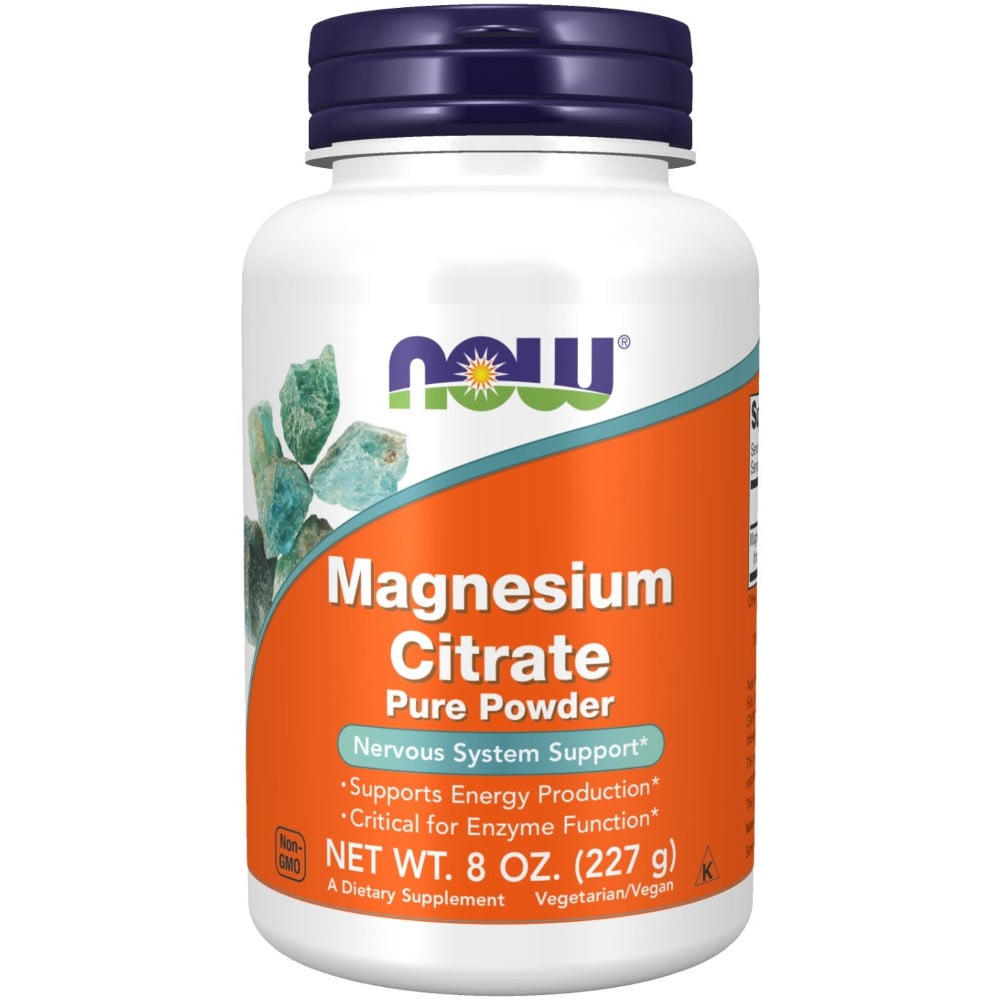 NOW Foods Magnesium Citrate - 8oz