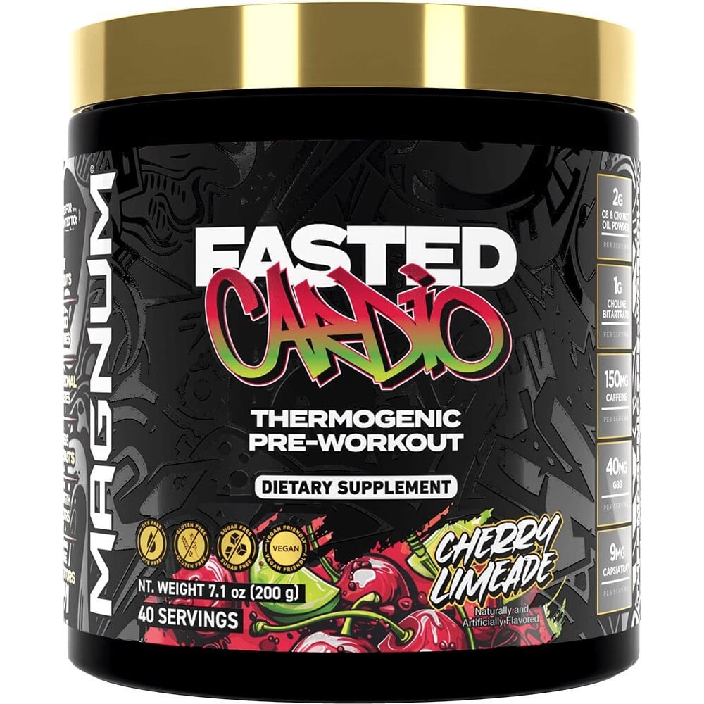 Magnum Nutraceuticals Fasted Cardio - 40 Servings Cherry Limeade