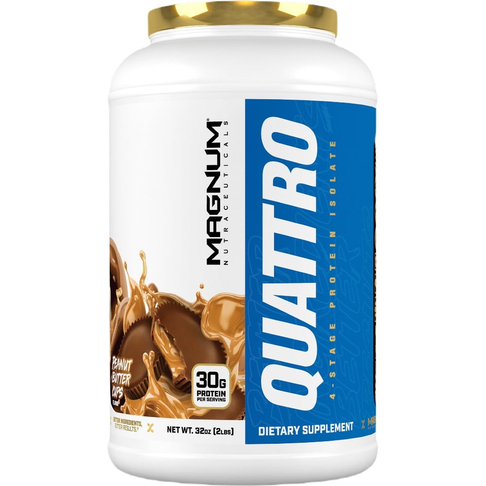 Magnum Nutraceuticals Quattro - 2lbs Peanut Butter Cups