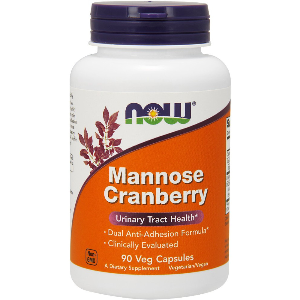 NOW Foods Mannose Cranberry - 90 VCaps 