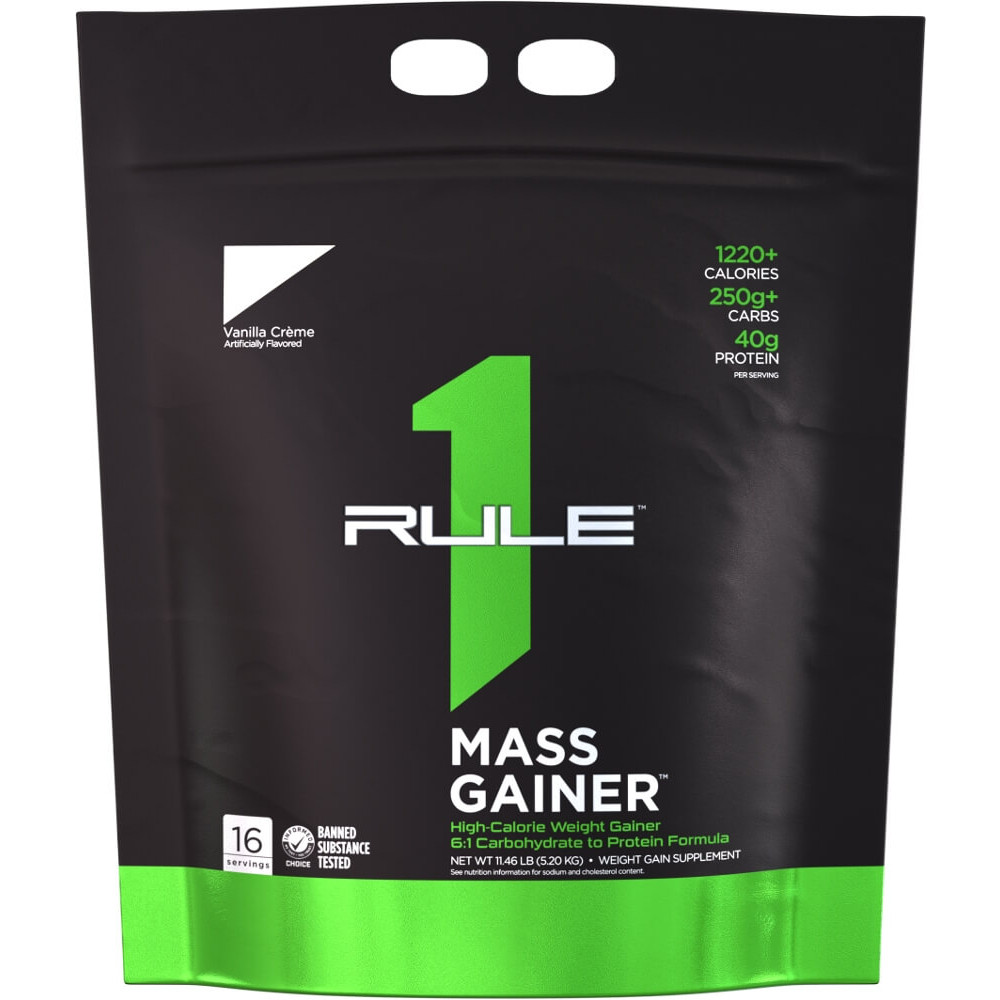 Rule 1 R1 Mass Gainer - 11lbs Vanilla Creme
