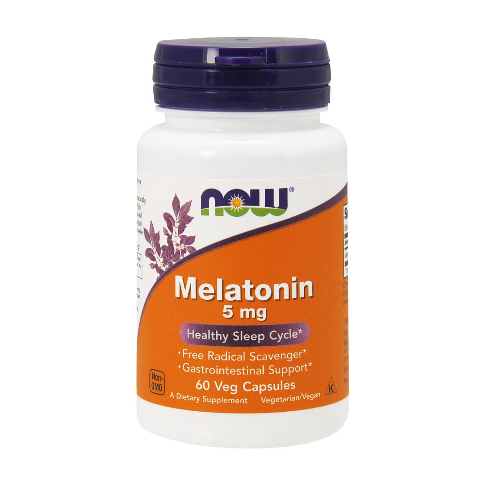 NOW Foods Melatonin 5mg - 60 VCapsules