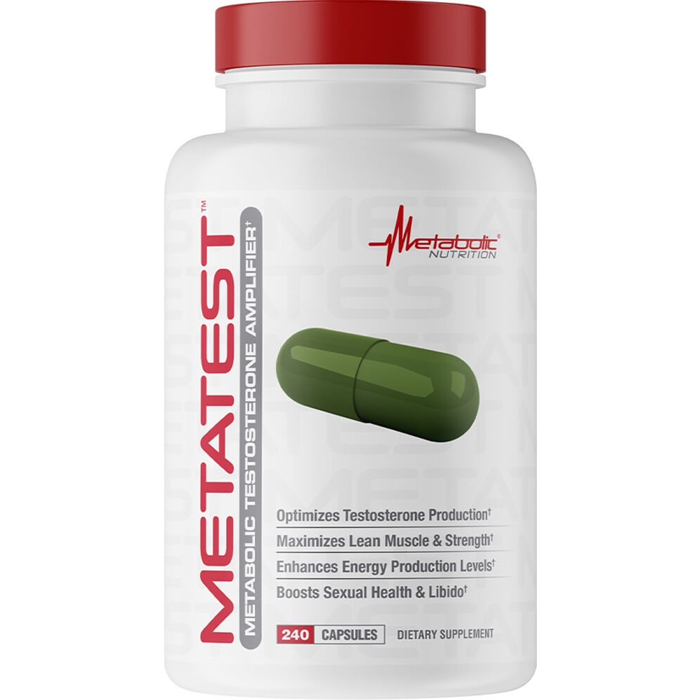 Metabolic Nutrition MetaTest - 240 Capsules