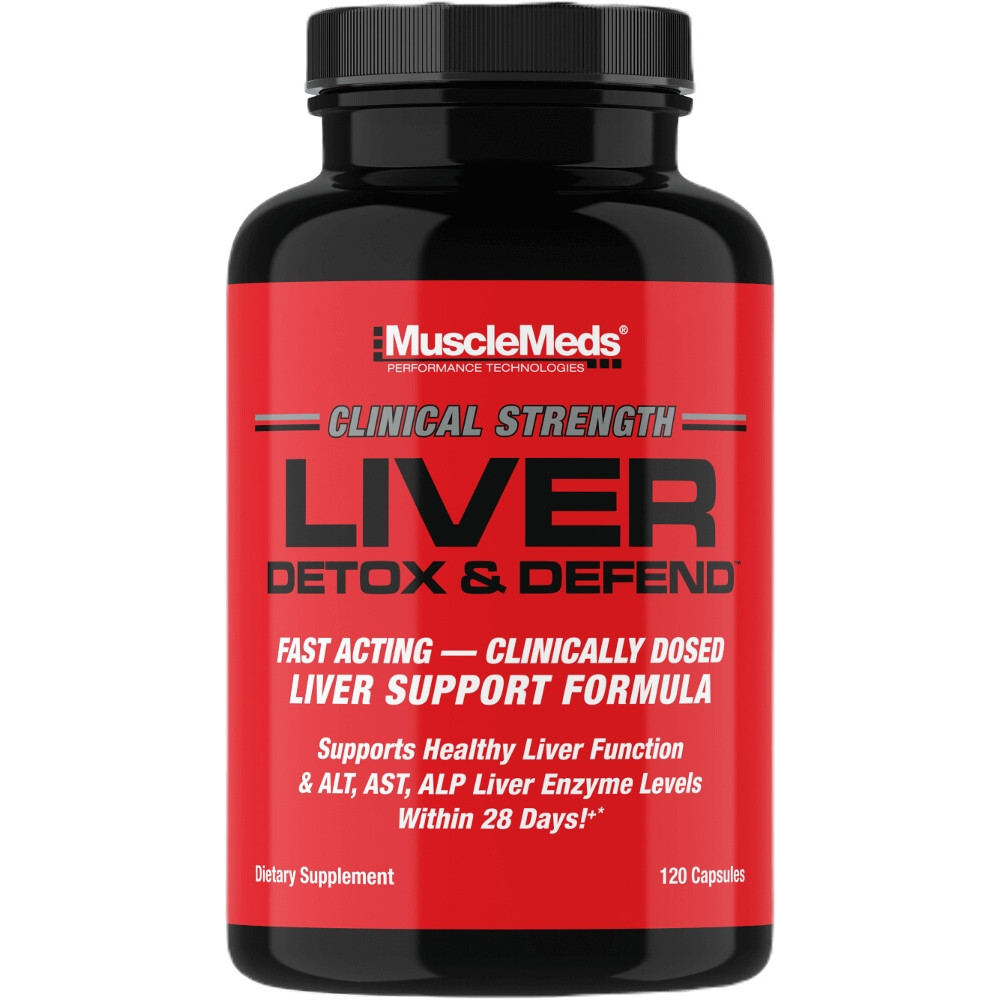MuscleMeds Liver Detox & Defend - 120 Capsules