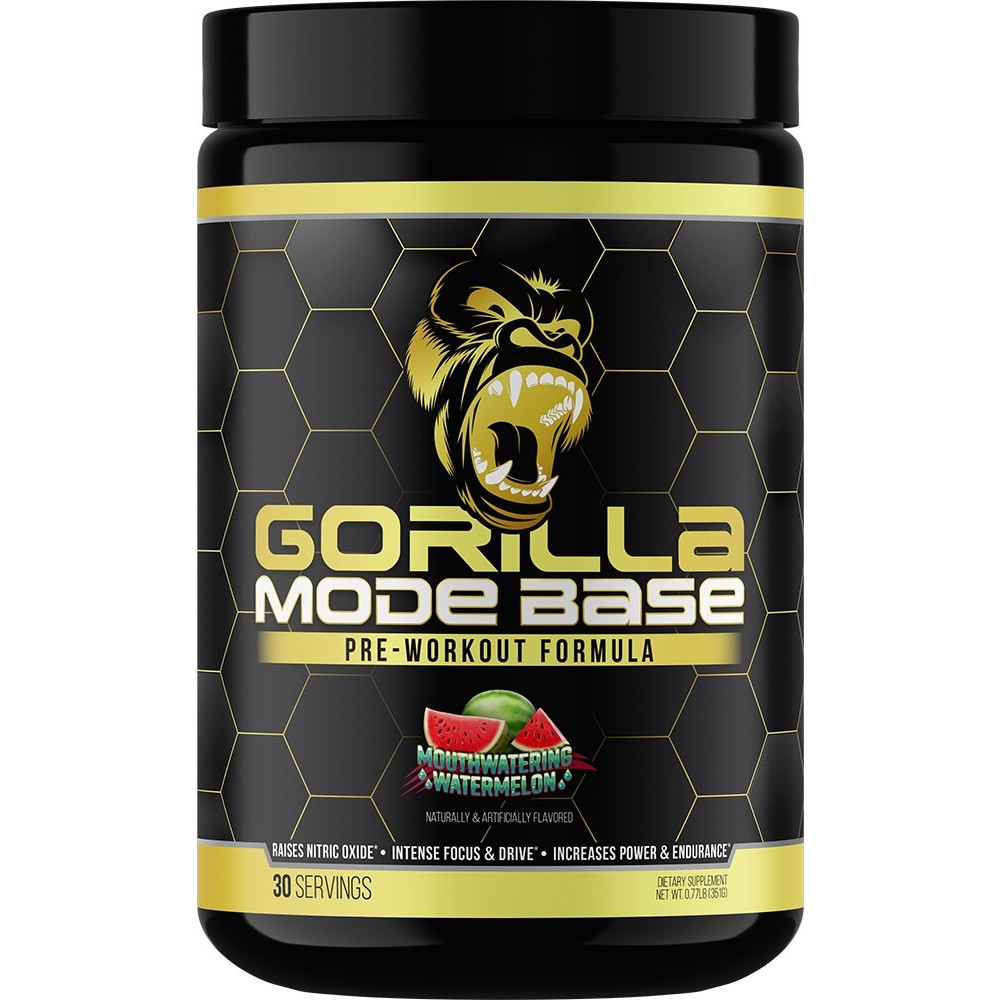 Gorilla Mind Gorilla Mode Base - 30 Servings Mouthwatering Watermelon