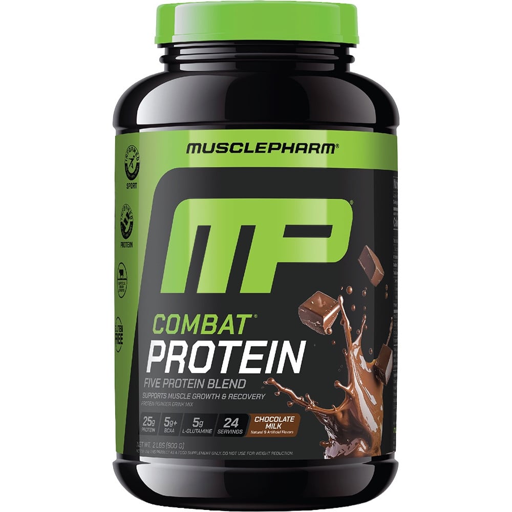 MusclePharm Combat Protein Powder - 2lbs Vanilla
