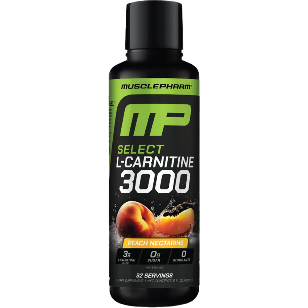 MusclePharm L-Carnitine 3000 - 32 Servings Peach Nectarine