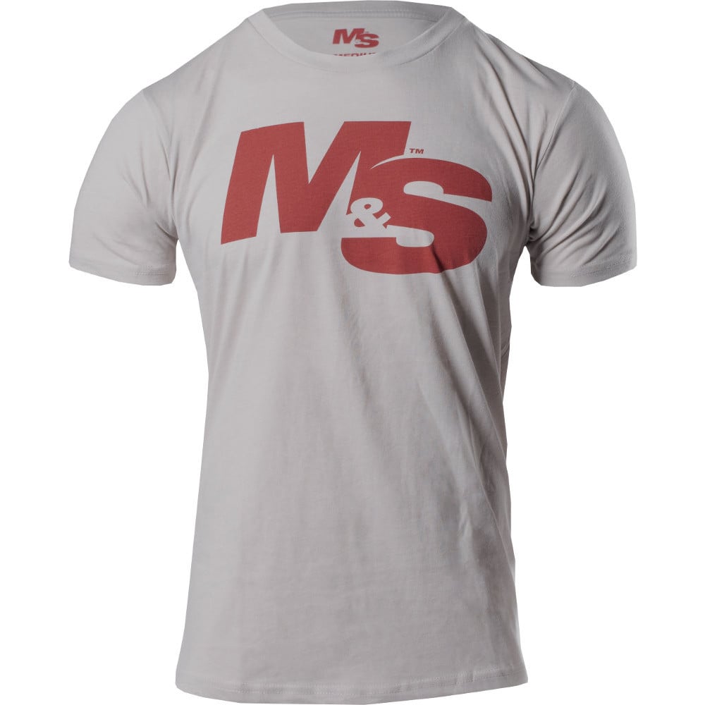 Muscle & Strength Spinal T-Shirt Small Sand Heather
