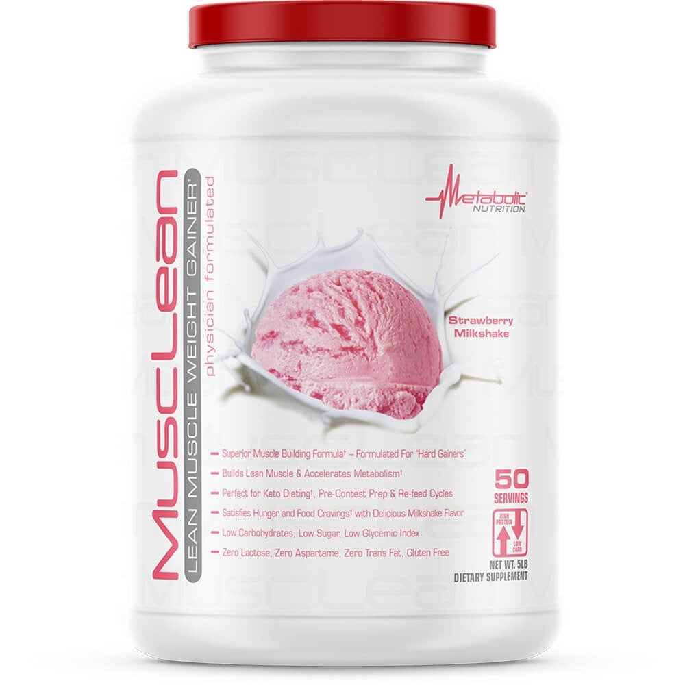 Metabolic Nutrition MuscLean - 5lbs Strawberry Milkshake