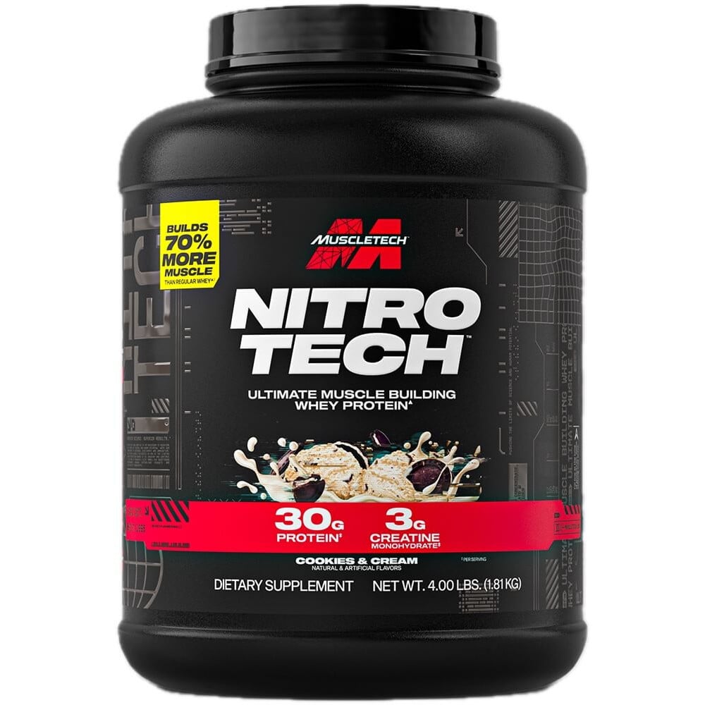 MuscleTech Nitro-Tech Performance Series - 4lbs Cookies and Cream