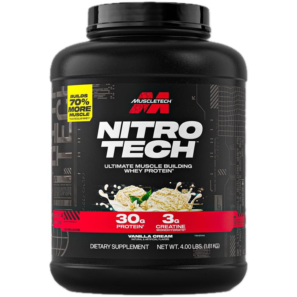 MuscleTech Nitro-Tech Performance Series - 4lbs Vanilla Cream