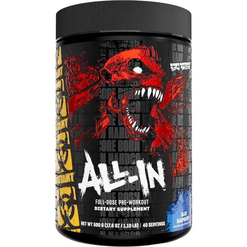 Mutant All-In - 20 Servings Blue Raspberry