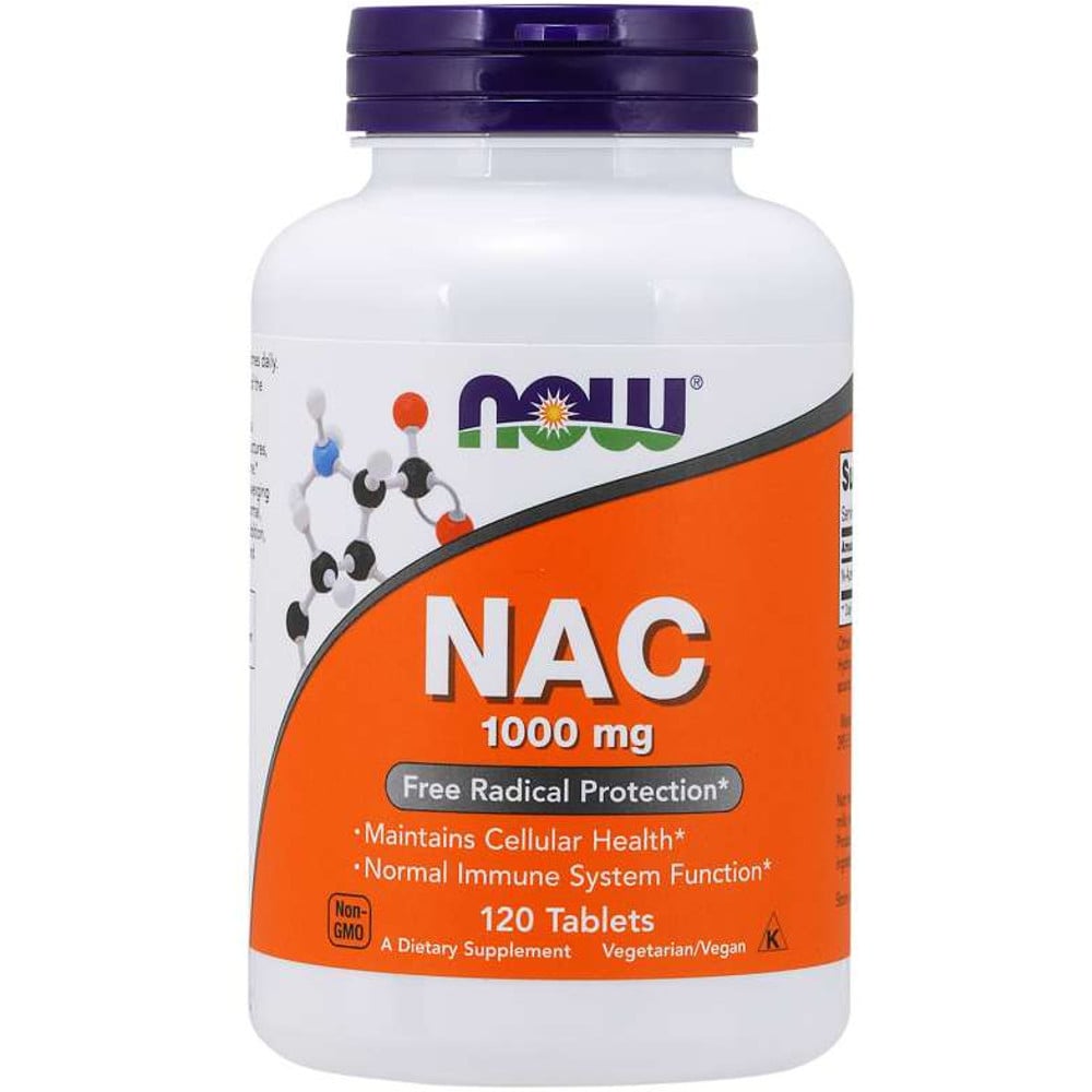 NOW Foods N-Acetyl-Cysteine 1000mg 120 Tabs