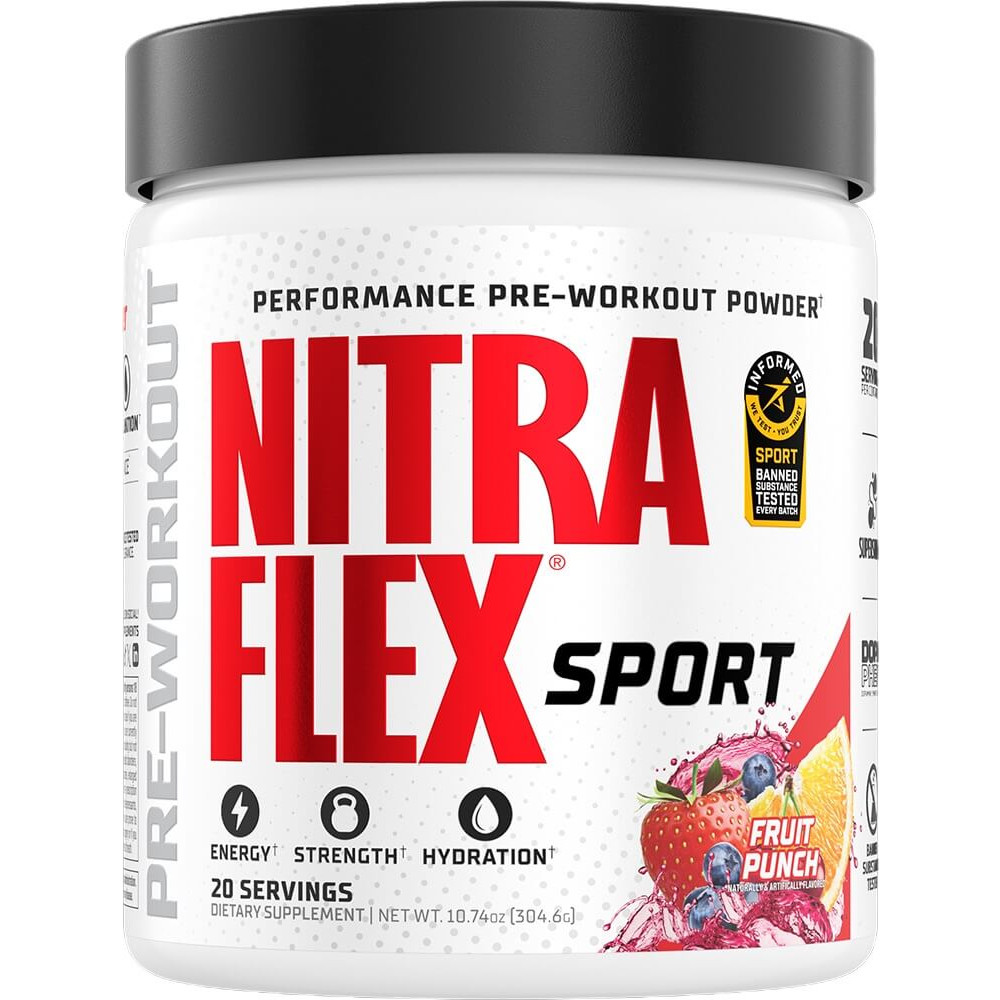 GAT Sport Nitraflex Sport - 20 Servings Fruit Punch