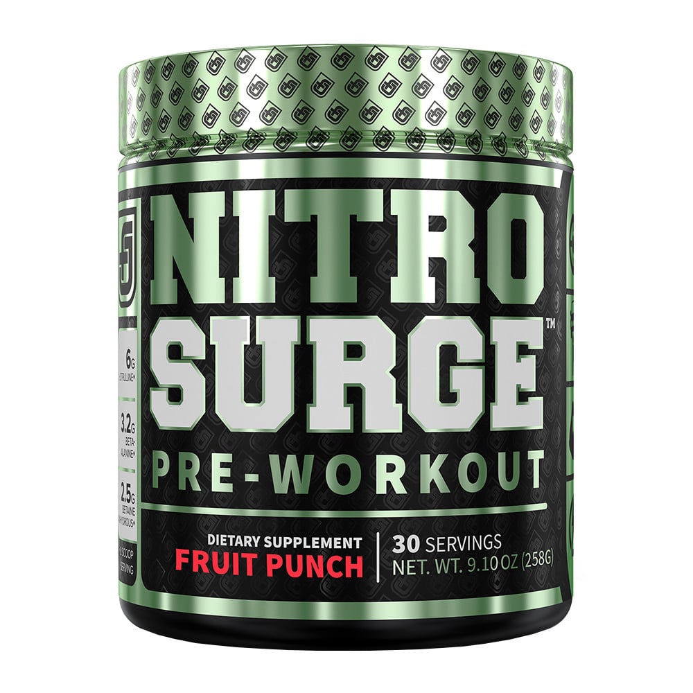Jacked Factory Nitrosurge Pre-Workout - 30 Servings Fruit Punch