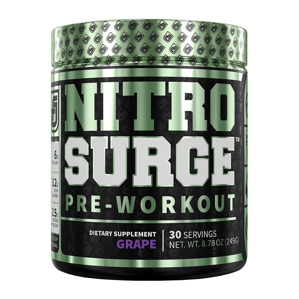 Jacked Factory Nitrosurge Pre-Workout - 30 Servings Grape