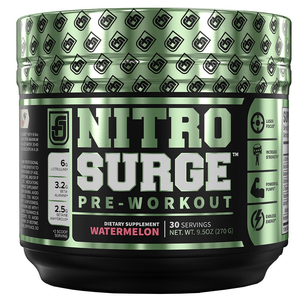 Jacked Factory Nitrosurge Pre-Workout - 30 Servings Watermelon