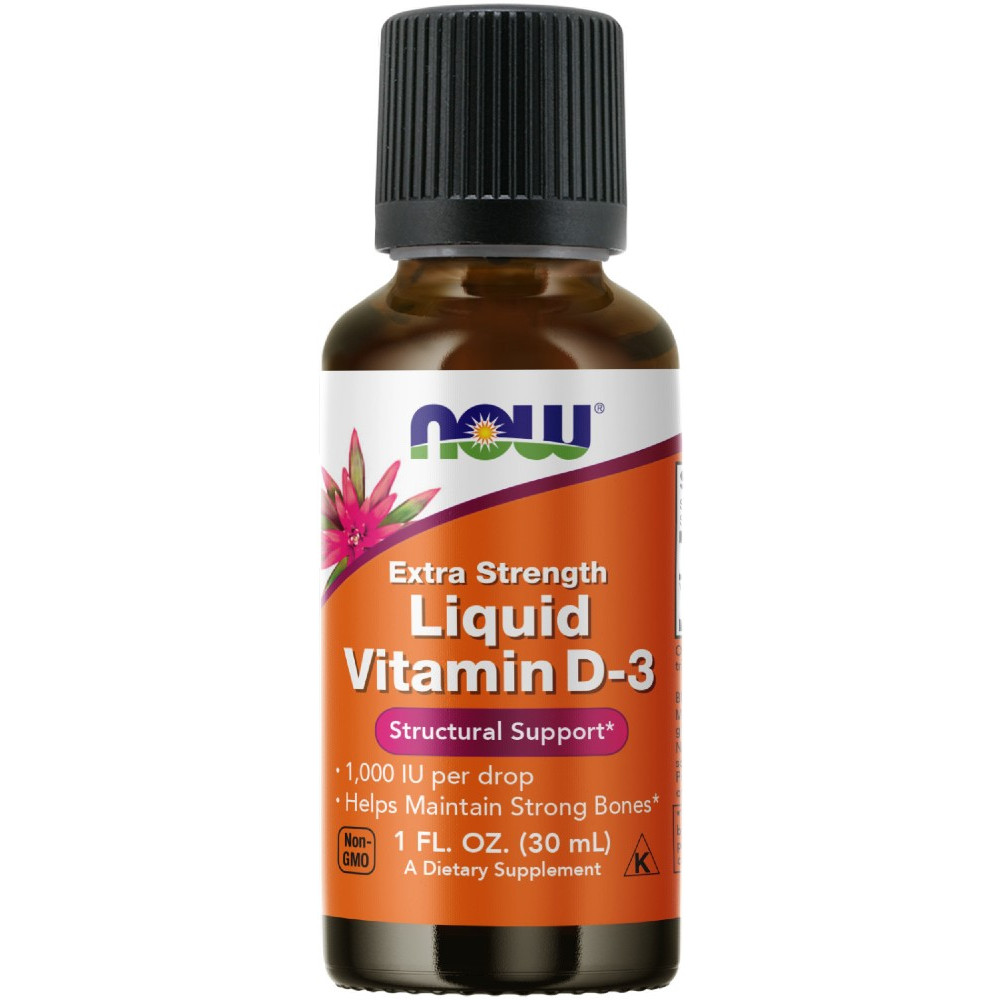 NOW Foods Liquid Vitamin D-3 - 1oz