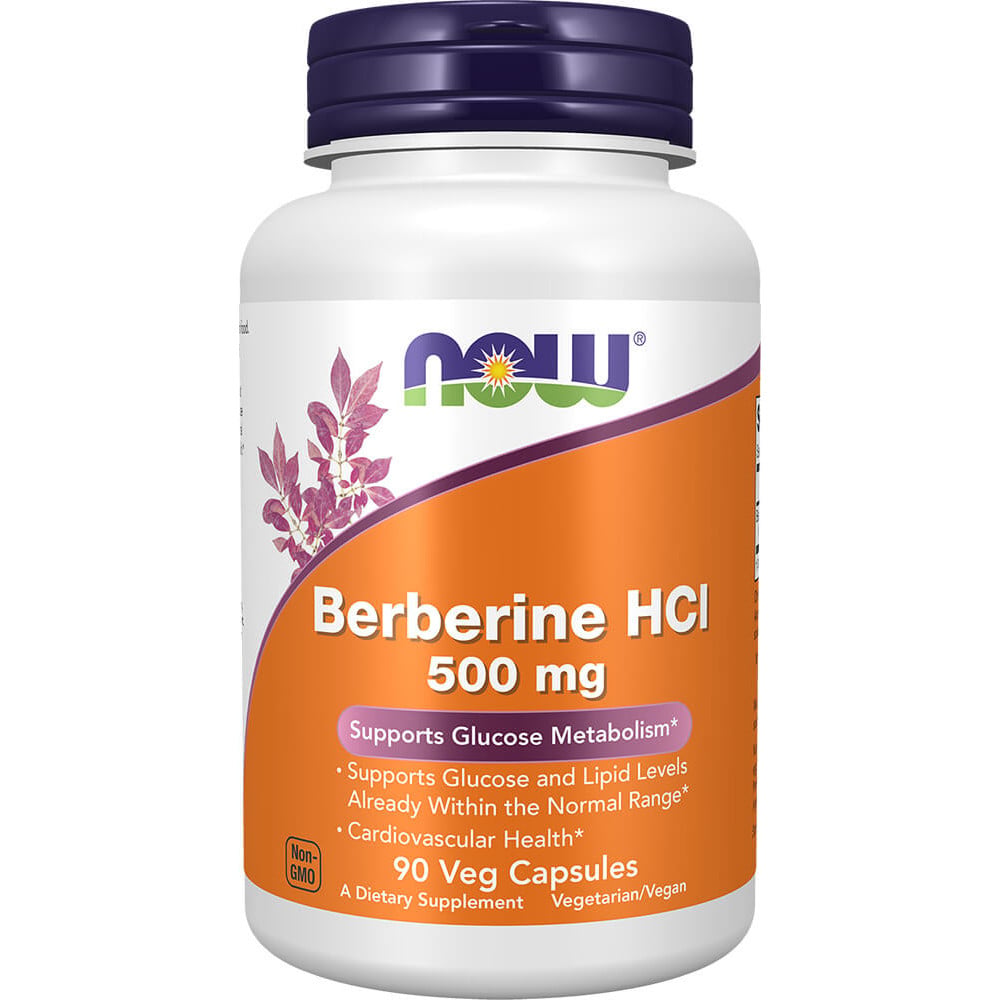NOW Foods Berberine HCl 500mg - 90 VCaps