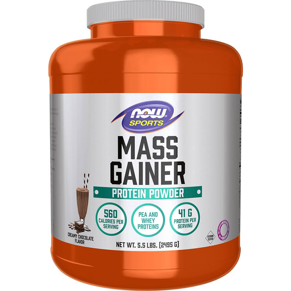 NOW Foods Mass Gainer - 5.5lbs Chocolate