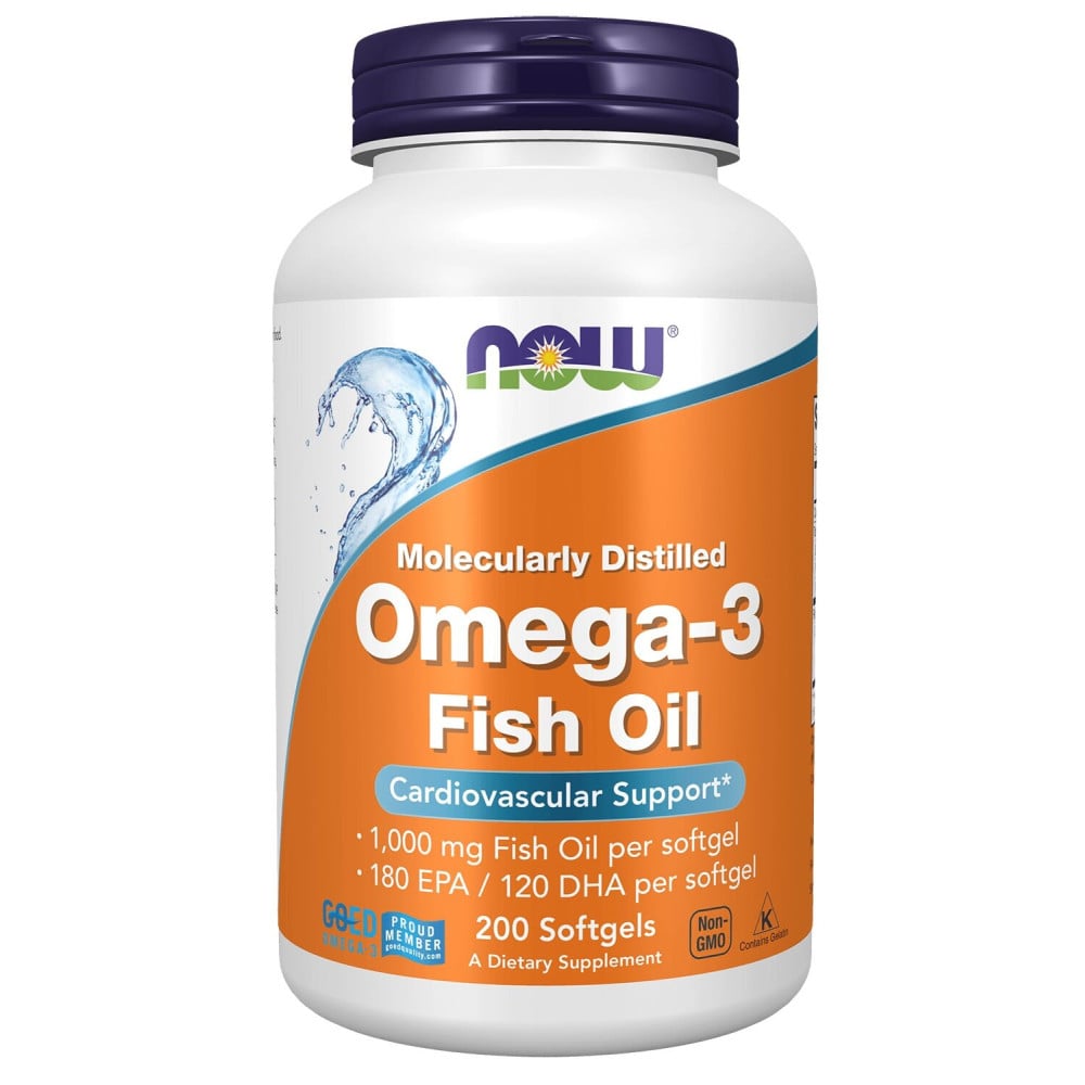  NOW Foods Omega-3 - 200 Softgels