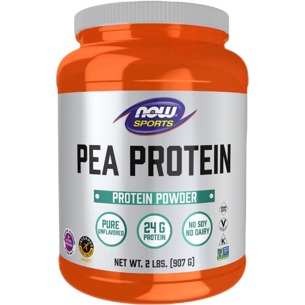 NOW Sports Pea Protein - 2lbs Unflavored